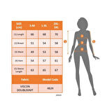 Lucky Life Kadın Uzun Kollu V Yakalı Dantelli Viskon Iki Iplik Bluz