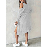 Lucky Life Kadın Askılı Yuvarlak Yakalı önü Düğmeli şardonlu Kaşkorse Mini Elbise Ve Kısa Ceket