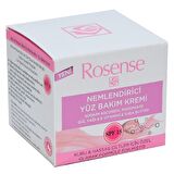 Rosense Nemlendirici Krem Hassas ve Kuru Ciltler İçin Su Bazlı Yağsız Nemlendirici Yüz Bakım Kremi 50 ml