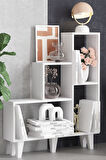 Decormet Nisa Kitaplık Beyaz