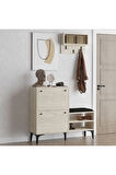 Decormet Bred Ayakkabılık Travertine