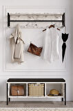 Decormet Shana Ayakkabılık Carrara Marble
