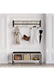 Decormet Shana Ayakkabılık Carrara Marble