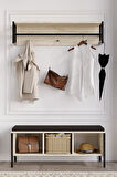Decormet Shana Ayakkabılık Travertine