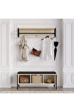 Decormet Shana Ayakkabılık Travertine