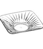 Paşabahçe 54321 6 lı gravürlü kare çay tabağı - çay bardağı altı