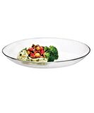 Paşabahçe 10336 invitation oval servis kayık tabak 33cm.