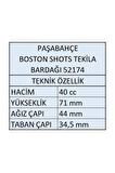 Paşabahçe 52174 boston shot bardak 12 li - tekila bardağı