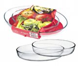 Paşabahçe 159033 Borcam 2'li Oval Tepsi