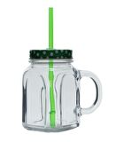Pasabahçe Homemade Yesil Kapakli Pipetli Bardak