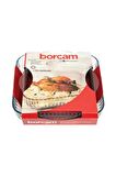 159166 Kare 2li Borcam Tepsi