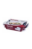 PAŞABAHÇE 159190 BORCAM 2 Lİ MİDİ DİKDÖRTGEN TEPSİ SET
