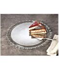 Paşabahçe 10539 Patisseria Cam Servis Tabağı 37 Cm