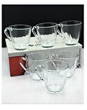 Paşabahçe 55733 Mercan kulplu Bardak 160 cc 6 Lı