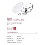 Paşabahçe 530683 YEŞİL Polar Bölmeli Cam Saklama Kabı 4 Adet
