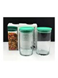 Paşabahçe 43736 Vakumlu 730 ml Cam Kavanoz 2'li