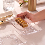 English Home Paşabahçe Tatlı Tabağı 68153 2Li Madlen Crystal Glass 22x12