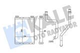 Renault Kalorıfer Radyatoru Fluence - Kale 355095