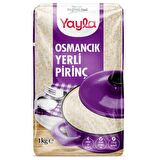 Yayla Yerli Pirinç Osmancık Bölgesi Mahsulü 1 Kg