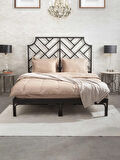 KAAY Stone Wash Pike / Yatak Örtüsü 200x240 Çift Kişilik Ekru