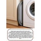 Porsima L-00959-2 Akordiyon Katlanır Sepet Katlanabilir Çamaşır Sepeti Orta Boy Katlanır Çamaşır Sepeti 18 LT