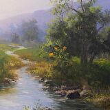 Yağlı Boya Tablo Orijinal 168x101 cm ’DOĞA MANZARASI’’