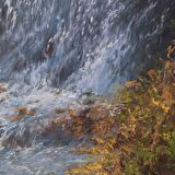 Yağlı Boya Tablo Orijinal 140x100 cm ’ŞELALE’’