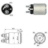 Unıversal Marş Otomatiği 12v Fiat / İveco / Fiat Allıs (bmm) (sma-0654) - Zm-654