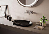 VitrA Frame 5652B470-0016 Tezgah üstü lavabo, Siyah