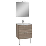 VitrA Mia 75072 Banyo Dolabı Seti Çekmeceli, Ayaklı, 60 cm, Cordoba