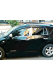 Toyota Rav 4 Krom Cam Çıtası 4 Prç. 2005-2012 Paslanmaz Çelik