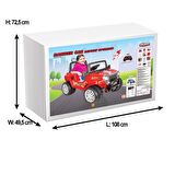 PİLSAN RANGER AKÜLÜ ARABA 12V KUMANDALI (MAVİ)