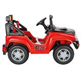 baby toys Samy Range Akülü Araba 12 V Kırmızı