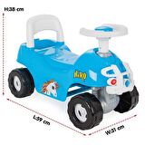 Pilsan Hero Oyuncak Atv Mini Mavi Çocuk Araba