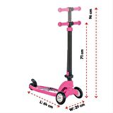 Pilsan Cool Scooter Pembe - 07 358