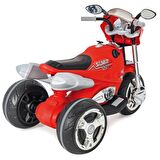 Pilsan Storm Akülü Motosiklet 12 Volt Kırmızı