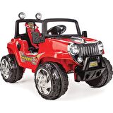 Pilsan Snappy Akülü Jeep 12v Kırmızı