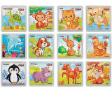 Pilsan 03-654 Kare Puzzle 36 Parça Oyuncak