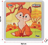 Pilsan 03-654 Kare Puzzle 36 Parça Oyuncak