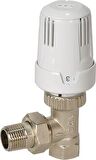 E.C.A KÖŞE TERMOSTATİK VANA 1/2" TRV3