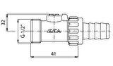 E.C.A 1/2 Boşaltma Musluğu 602122004