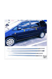 Vw Sharan Krom Cam Çıtası 4 Prç. 1995-2010 Paslanmaz Çelik