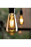 CT-4290 Uzun Fılament 8 Watt Rustik Led Ampul