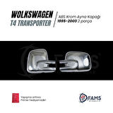 Vw T4 Transporter Abs Krom Ayna Kapağı 2 Prç. 1995-2003