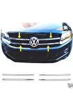 Vw Amarok Krom Ön Panjur 4 Parça 2010 Üzeri Paslanmaz Çelik