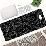 70X30 CM SOYUT TASARIM TEMALI KAYDIRMAZ TABAN SPEED YÜZEY OYUNCU MOUSE PAD GAMİNG