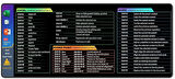 EXCEL WORD POWER POİNT 70x30 Cm Speed Kaymaz Taban Dikişli Oyuncu Gaming Mouse Pad