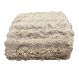COMFORT YORGAN SETİ ÇİFT KİŞİLİK PUFF LORİA CAPPUCİNO