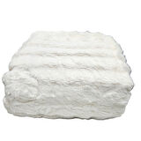 COMFORT YORGAN SETİ ÇİFT KİŞİLİK PUFF LORİA KREM