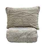 COMFORT YORGAN SETİ ÇİFT KİŞİLİK IVY CAPPUCİNO